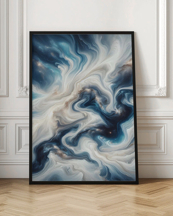 Nebula Flow - Stretched Canvas, Poster or Fine Art Print I Heart Wall Art