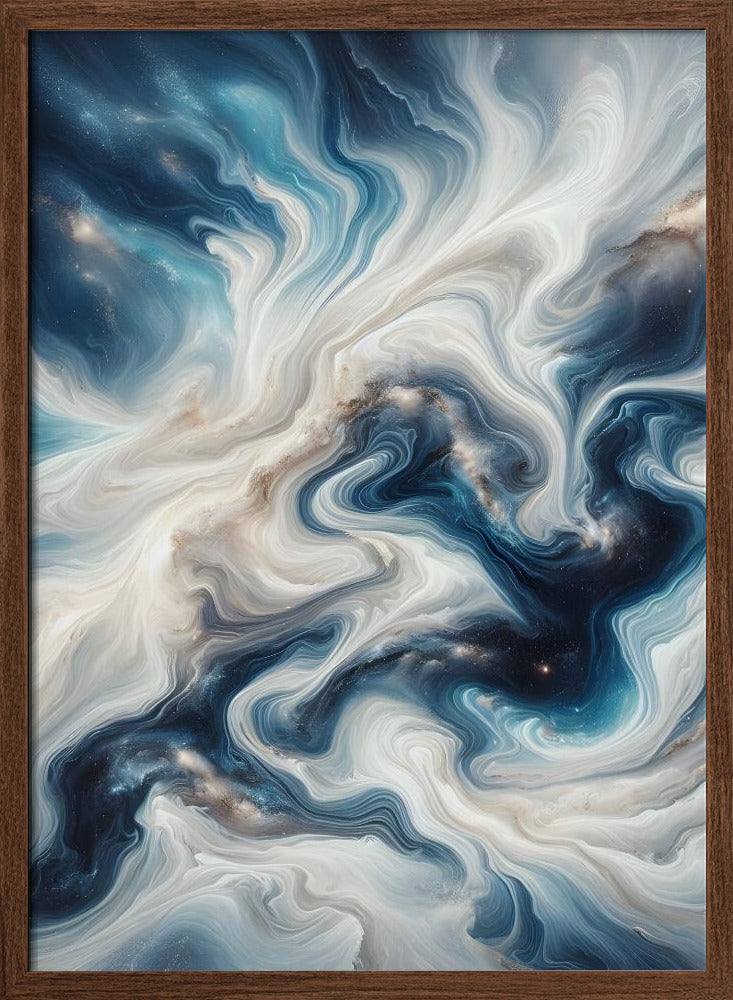 Nebula Flow - Stretched Canvas, Poster or Fine Art Print I Heart Wall Art