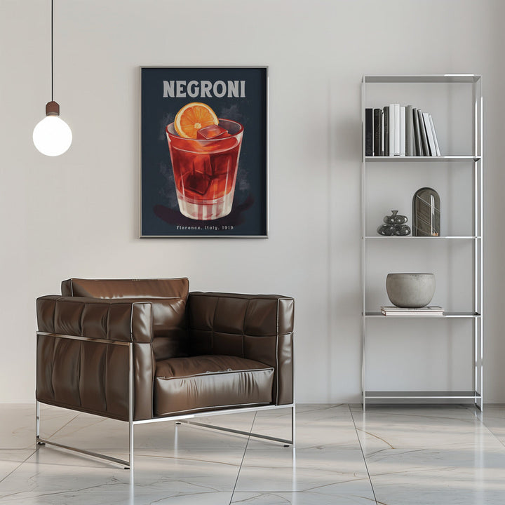 Negroni Florence 2 - Stretched Canvas, Poster or Fine Art Print I Heart Wall Art