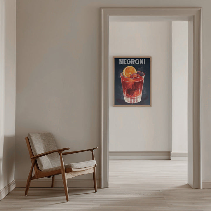 Negroni Florence 2 - Stretched Canvas, Poster or Fine Art Print I Heart Wall Art