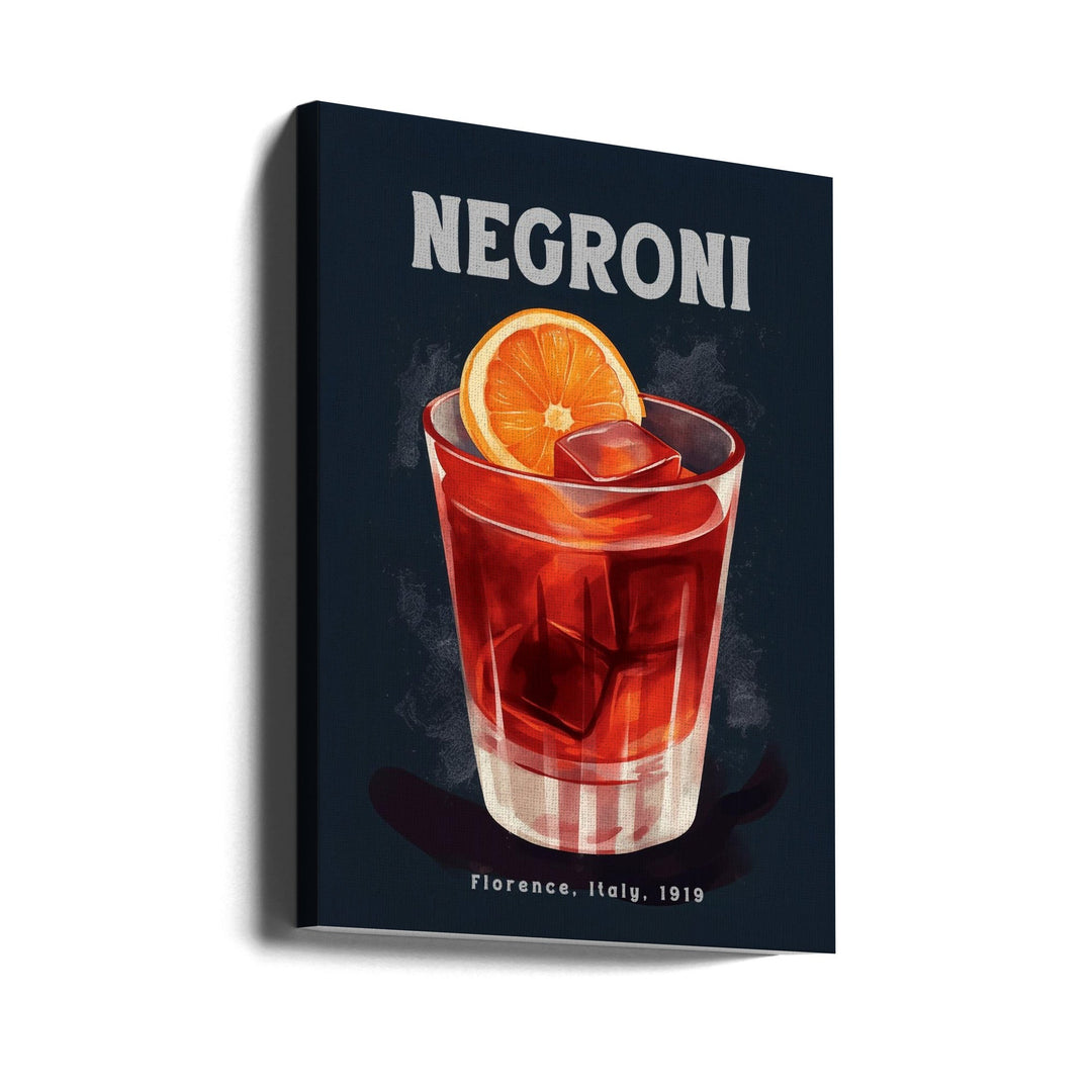 Negroni Florence 2 - Stretched Canvas, Poster or Fine Art Print I Heart Wall Art