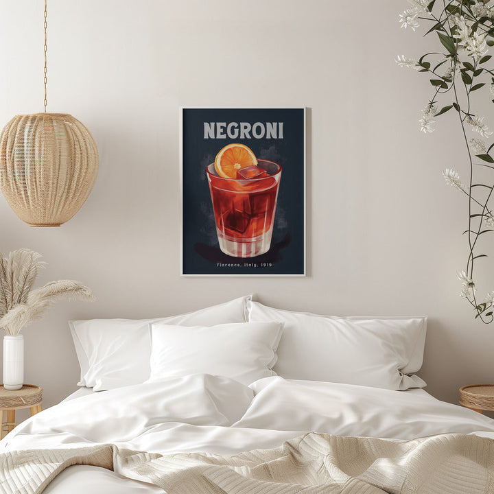 Negroni Florence 2 - Stretched Canvas, Poster or Fine Art Print I Heart Wall Art