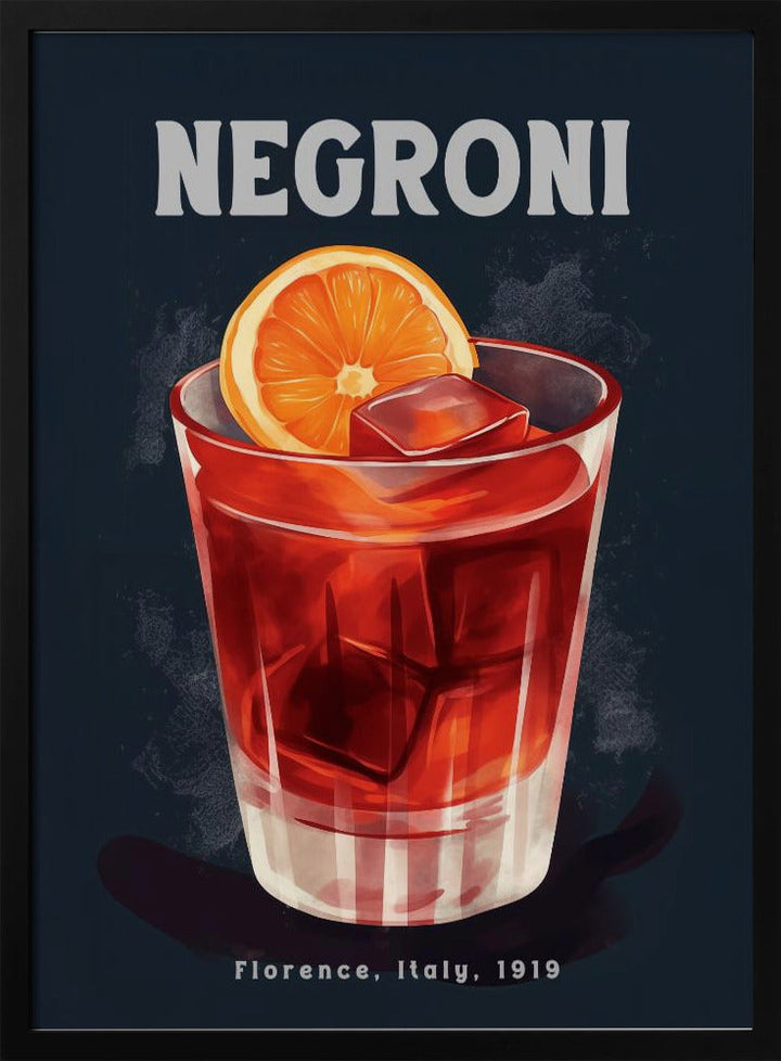Negroni Florence 2 - Stretched Canvas, Poster or Fine Art Print I Heart Wall Art
