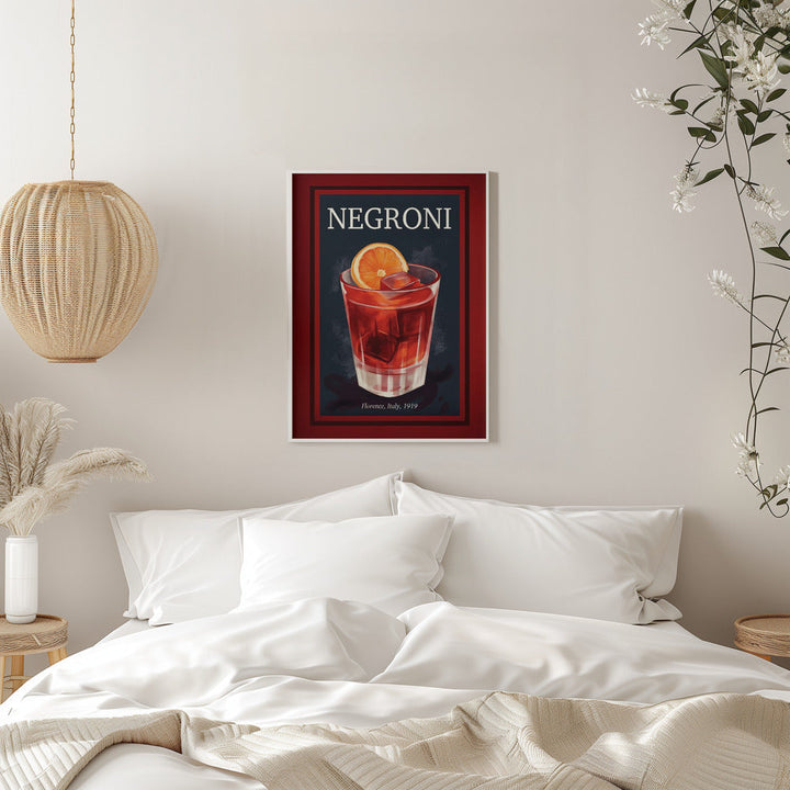 Negroni Florence - Stretched Canvas, Poster or Fine Art Print I Heart Wall Art
