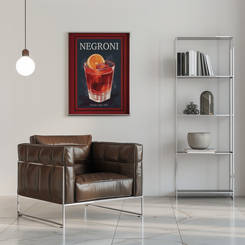 Negroni Florence - Stretched Canvas, Poster or Fine Art Print I Heart Wall Art