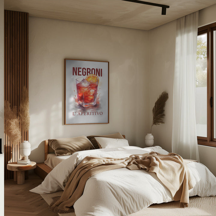 Negroni - Stretched Canvas, Poster or Fine Art Print I Heart Wall Art