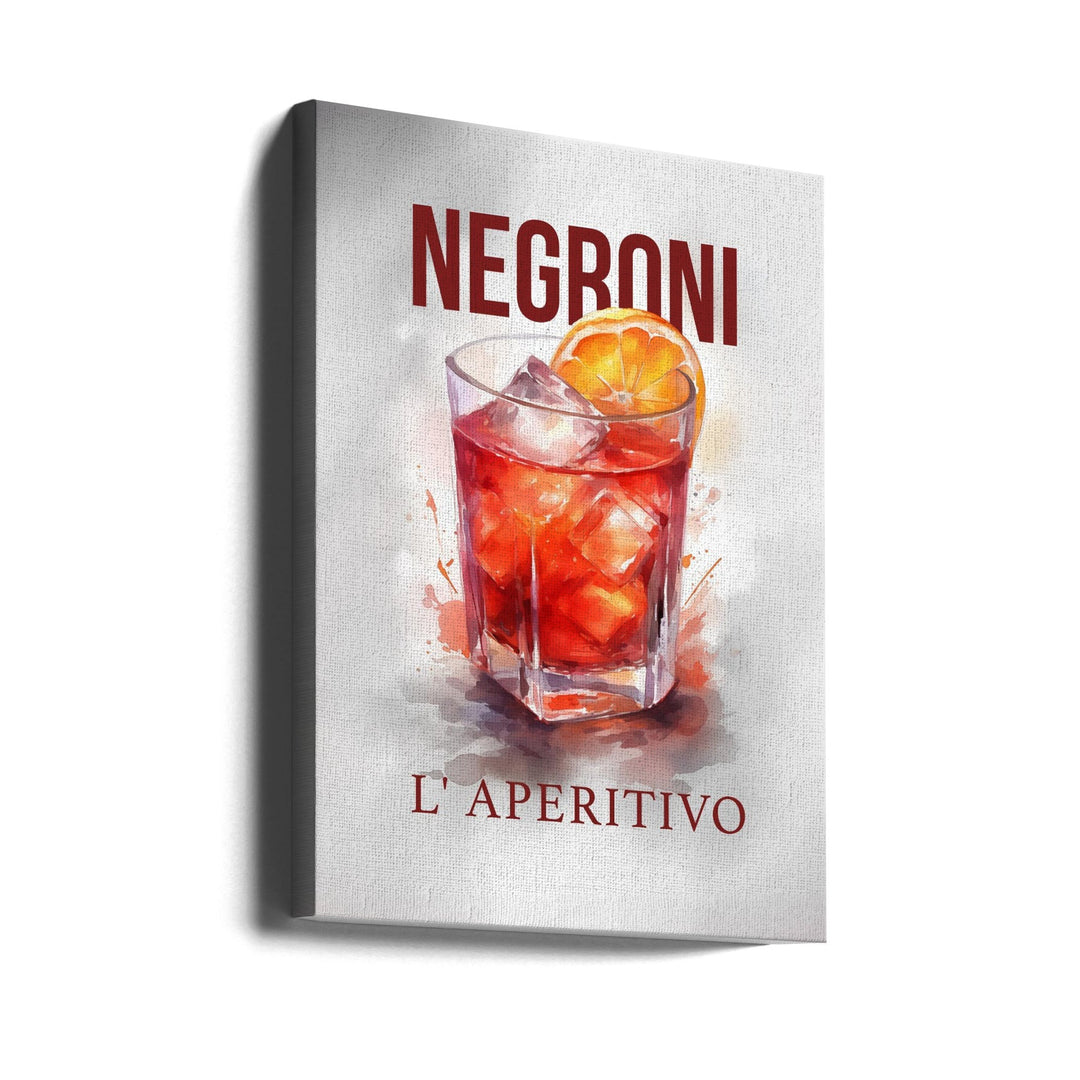 Negroni - Stretched Canvas, Poster or Fine Art Print I Heart Wall Art