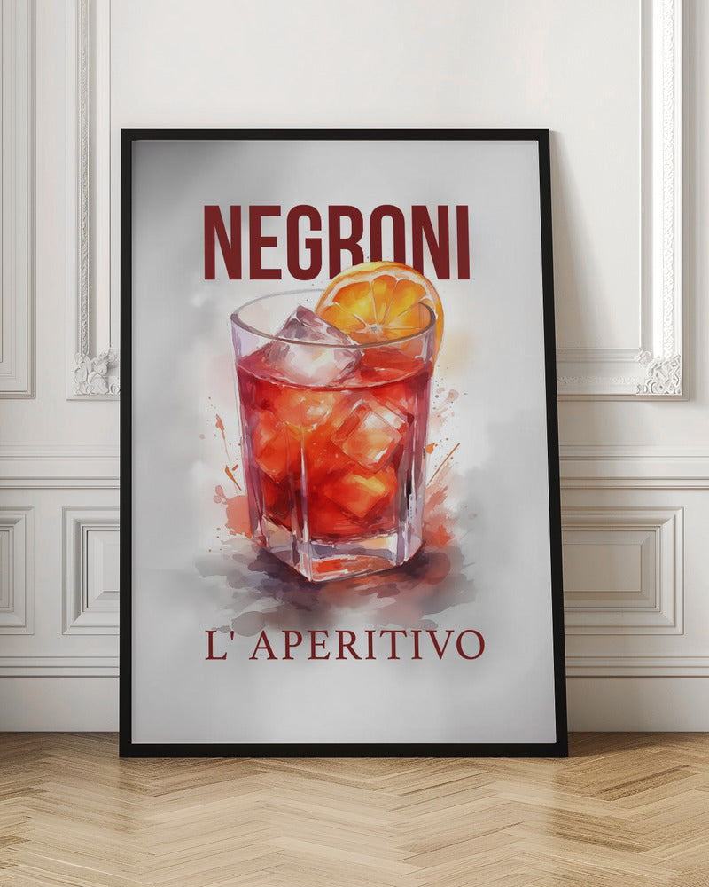 Negroni - Stretched Canvas, Poster or Fine Art Print I Heart Wall Art