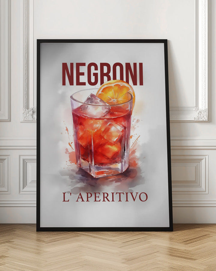 Negroni - Stretched Canvas, Poster or Fine Art Print I Heart Wall Art