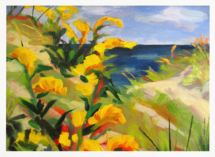 New Jersey Bay - Stretched Canvas, Poster or Fine Art Print I Heart Wall Art