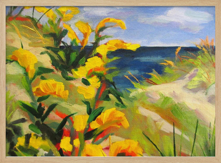 New Jersey Bay - Stretched Canvas, Poster or Fine Art Print I Heart Wall Art