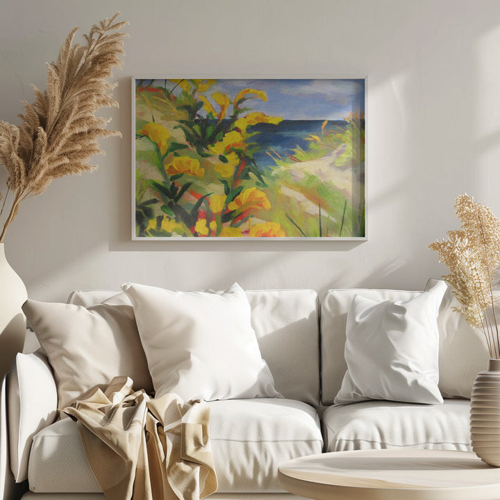 New Jersey Bay - Stretched Canvas, Poster or Fine Art Print I Heart Wall Art