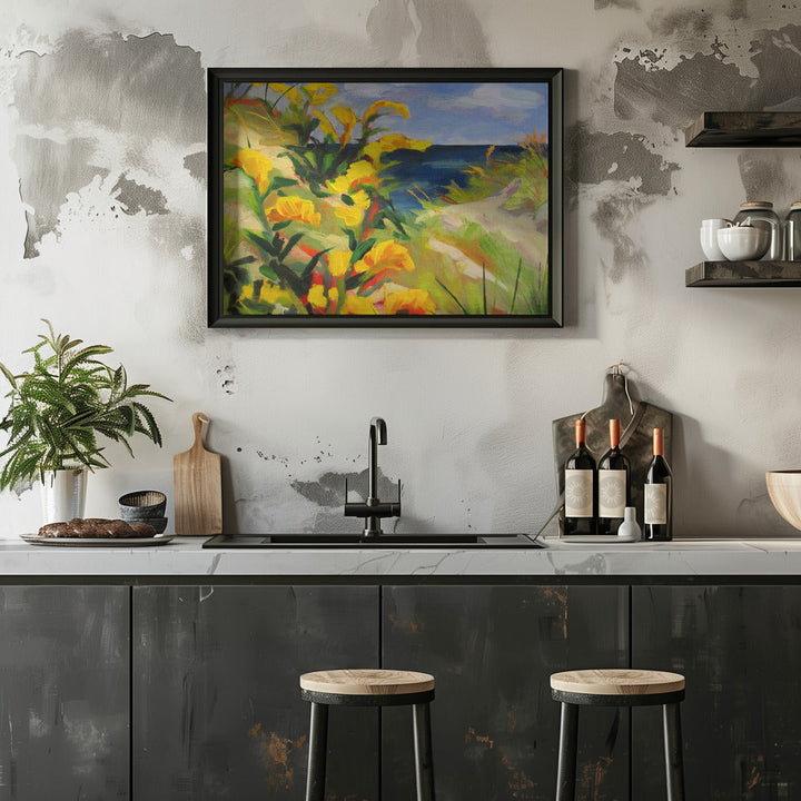 New Jersey Bay - Stretched Canvas, Poster or Fine Art Print I Heart Wall Art