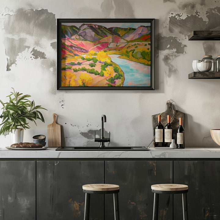 New Mexico - Stretched Canvas, Poster or Fine Art Print I Heart Wall Art