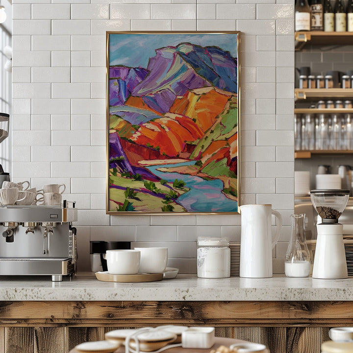 New Mexico - Stretched Canvas, Poster or Fine Art Print I Heart Wall Art