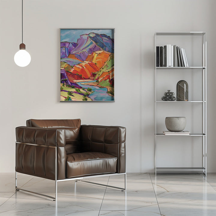 New Mexico - Stretched Canvas, Poster or Fine Art Print I Heart Wall Art