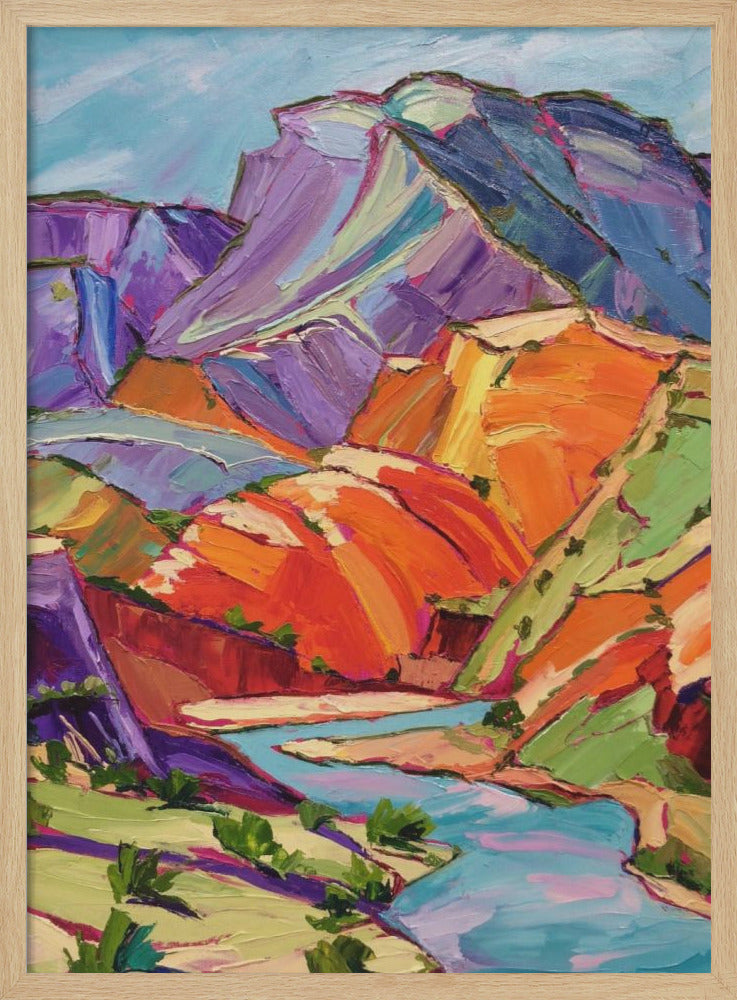 New Mexico - Stretched Canvas, Poster or Fine Art Print I Heart Wall Art