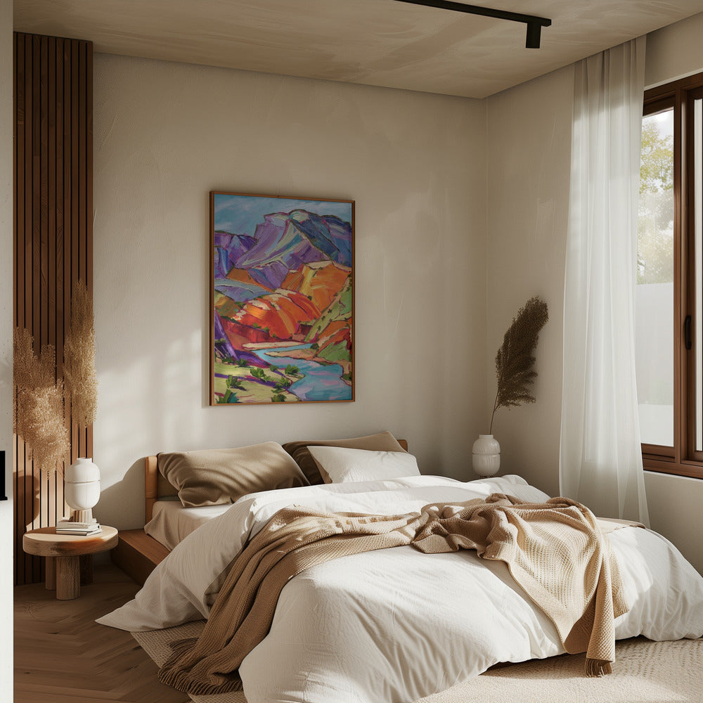 New Mexico - Stretched Canvas, Poster or Fine Art Print I Heart Wall Art