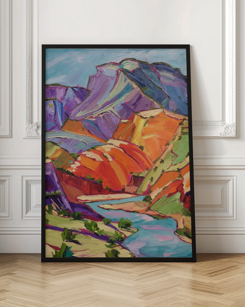 New Mexico - Stretched Canvas, Poster or Fine Art Print I Heart Wall Art