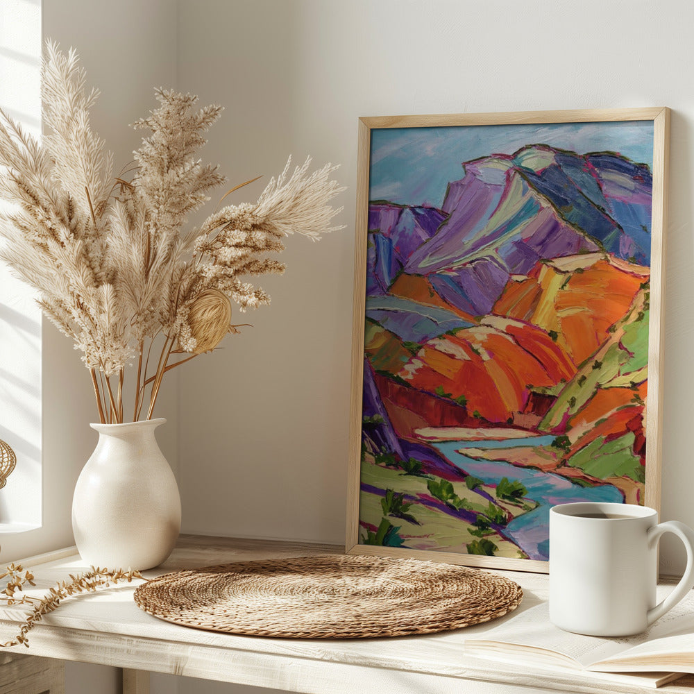 New Mexico - Stretched Canvas, Poster or Fine Art Print I Heart Wall Art