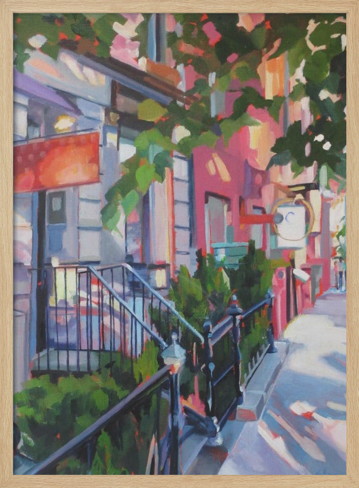 New York Afternoon - Stretched Canvas, Poster or Fine Art Print I Heart Wall Art