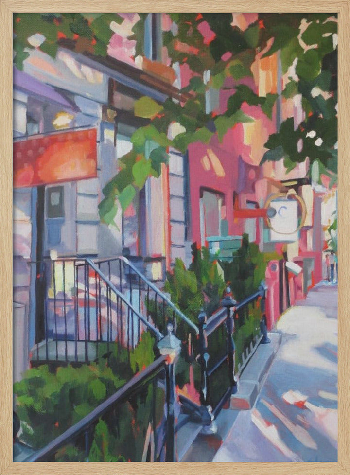 New York Afternoon - Stretched Canvas, Poster or Fine Art Print I Heart Wall Art