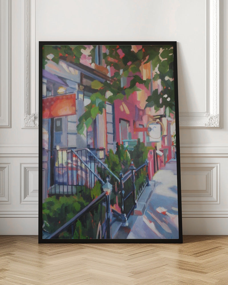New York Afternoon - Stretched Canvas, Poster or Fine Art Print I Heart Wall Art