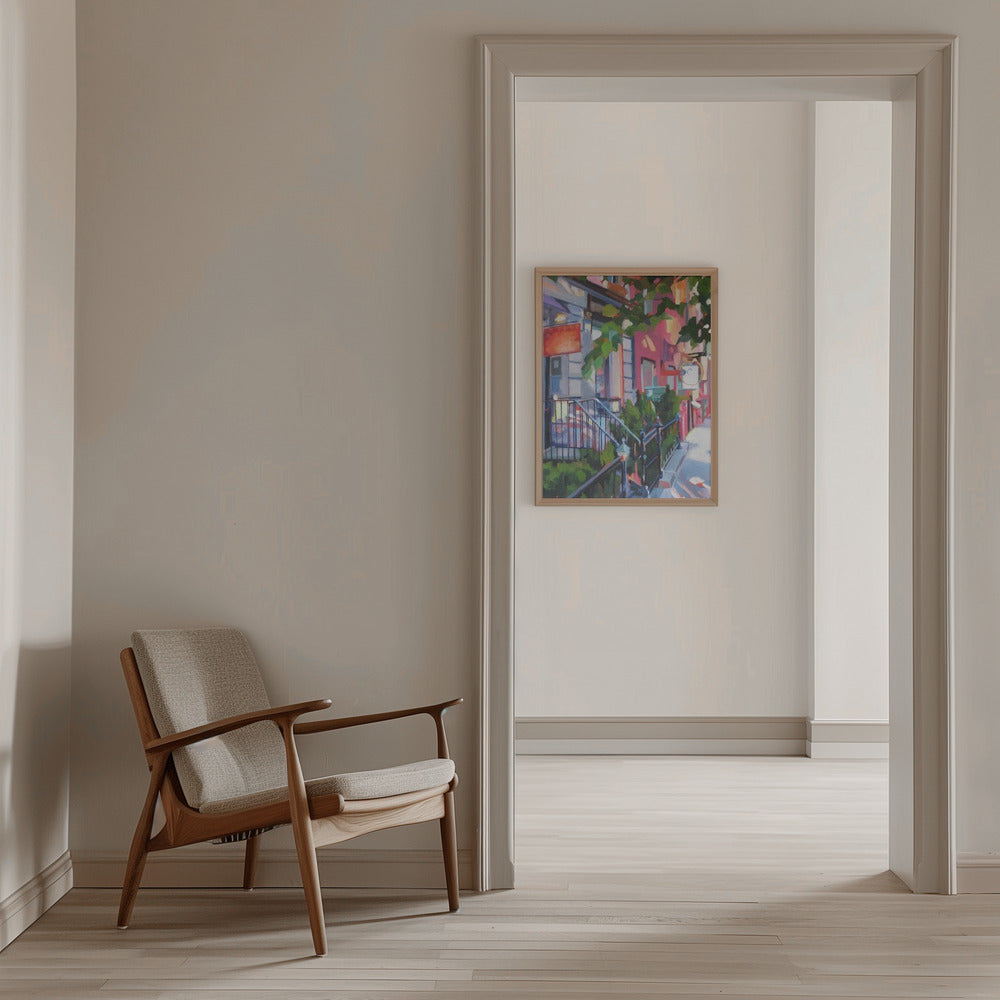 New York Afternoon - Stretched Canvas, Poster or Fine Art Print I Heart Wall Art