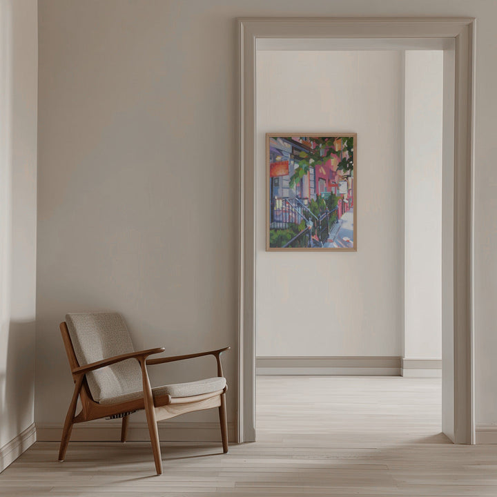 New York Afternoon - Stretched Canvas, Poster or Fine Art Print I Heart Wall Art