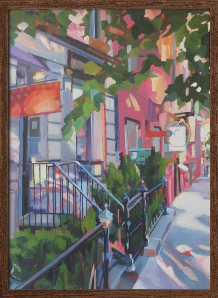 New York Afternoon - Stretched Canvas, Poster or Fine Art Print I Heart Wall Art