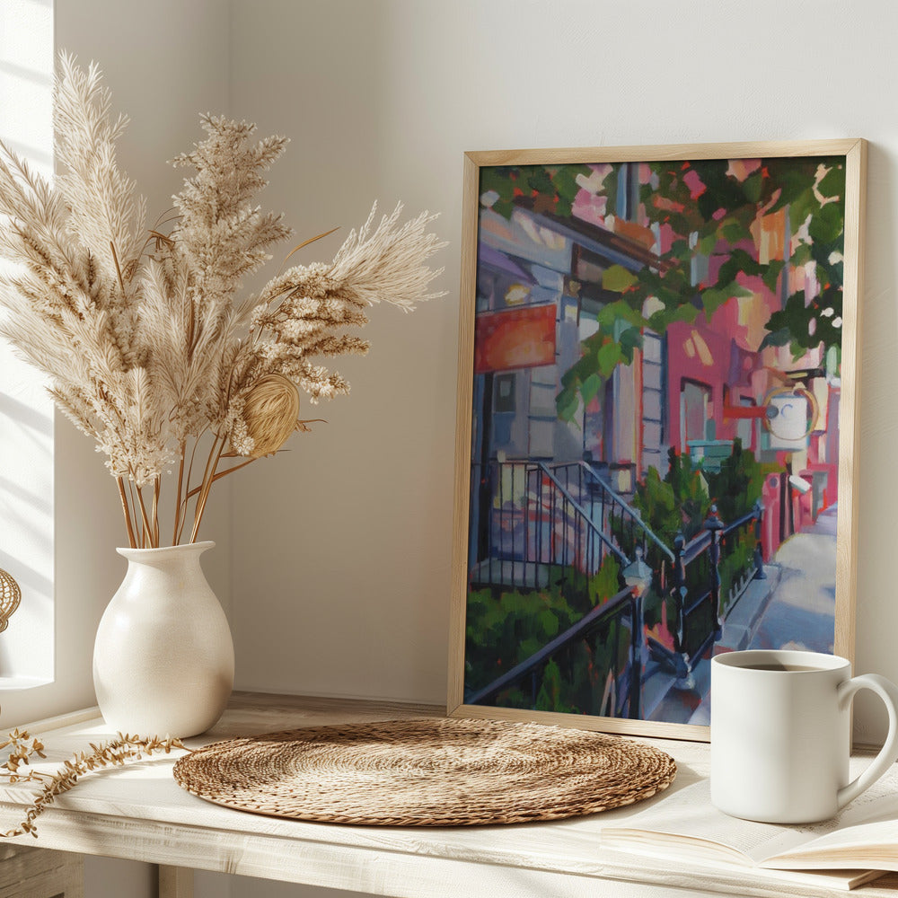 New York Afternoon - Stretched Canvas, Poster or Fine Art Print I Heart Wall Art