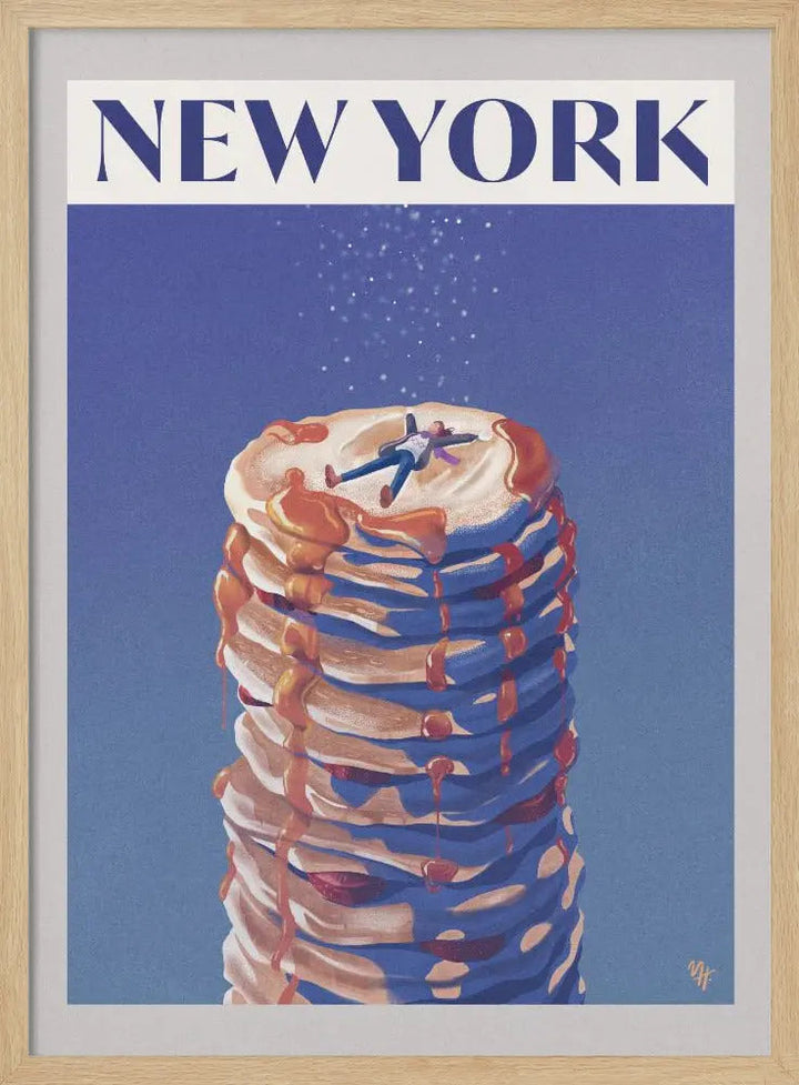 New York - Stretched Canvas, Poster or Fine Art Print I Heart Wall Art