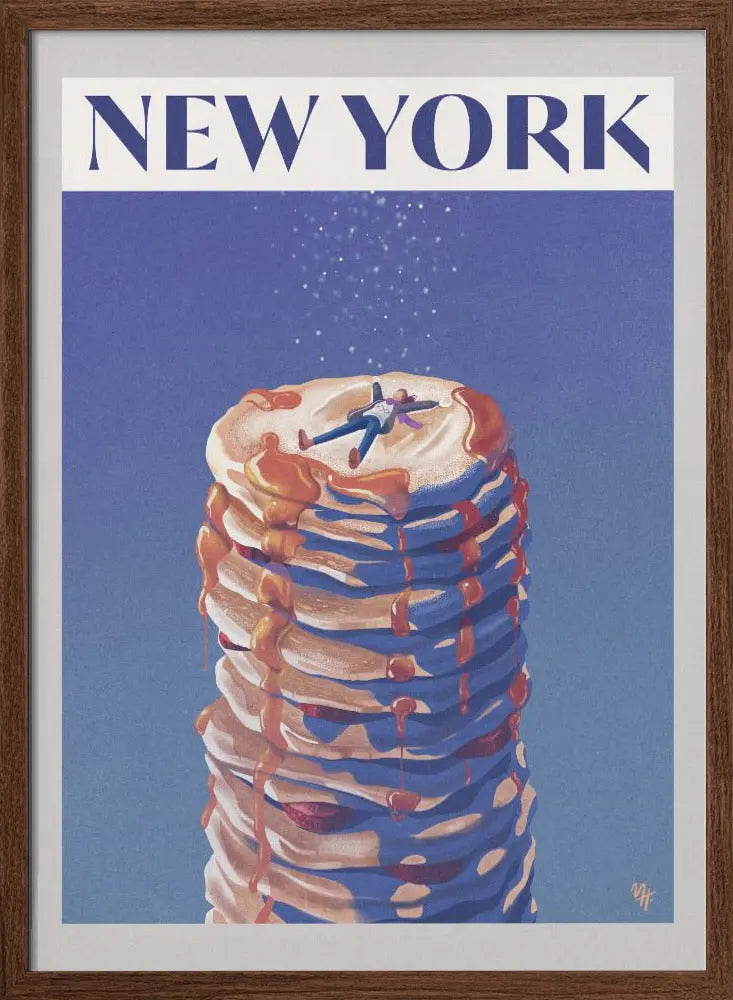 New York - Stretched Canvas, Poster or Fine Art Print I Heart Wall Art