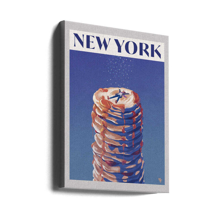New York - Stretched Canvas, Poster or Fine Art Print - I Heart Wall Art - Poster Print, Canvas Print or Framed Art Print