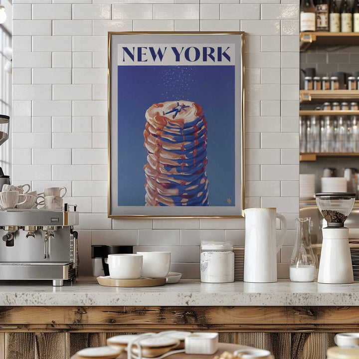 New York - Stretched Canvas, Poster or Fine Art Print - I Heart Wall Art - Poster Print, Canvas Print or Framed Art Print