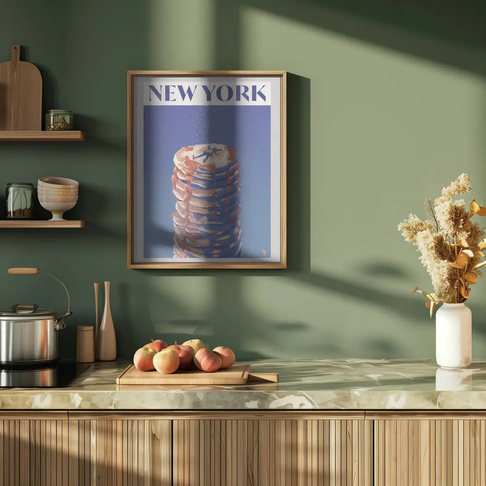 New York - Stretched Canvas, Poster or Fine Art Print I Heart Wall Art