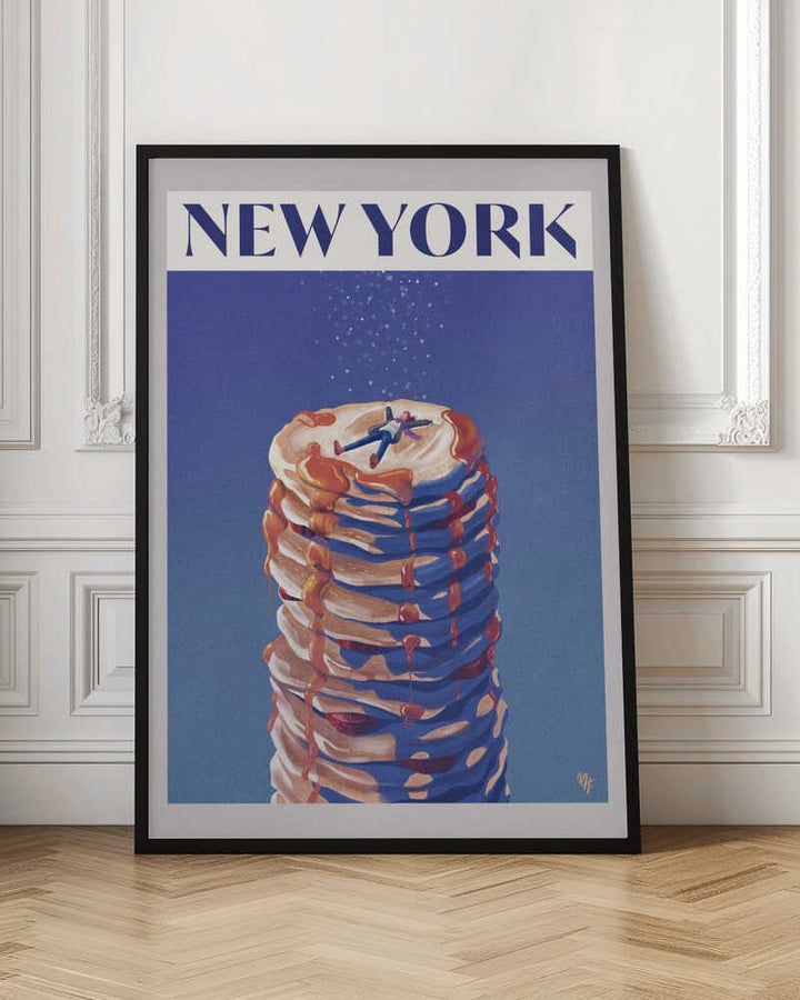 New York - Stretched Canvas, Poster or Fine Art Print - I Heart Wall Art - Poster Print, Canvas Print or Framed Art Print