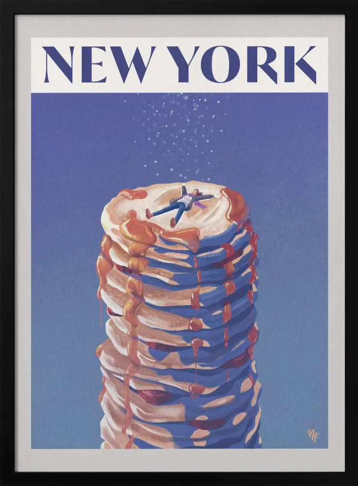 New York - Stretched Canvas, Poster or Fine Art Print I Heart Wall Art
