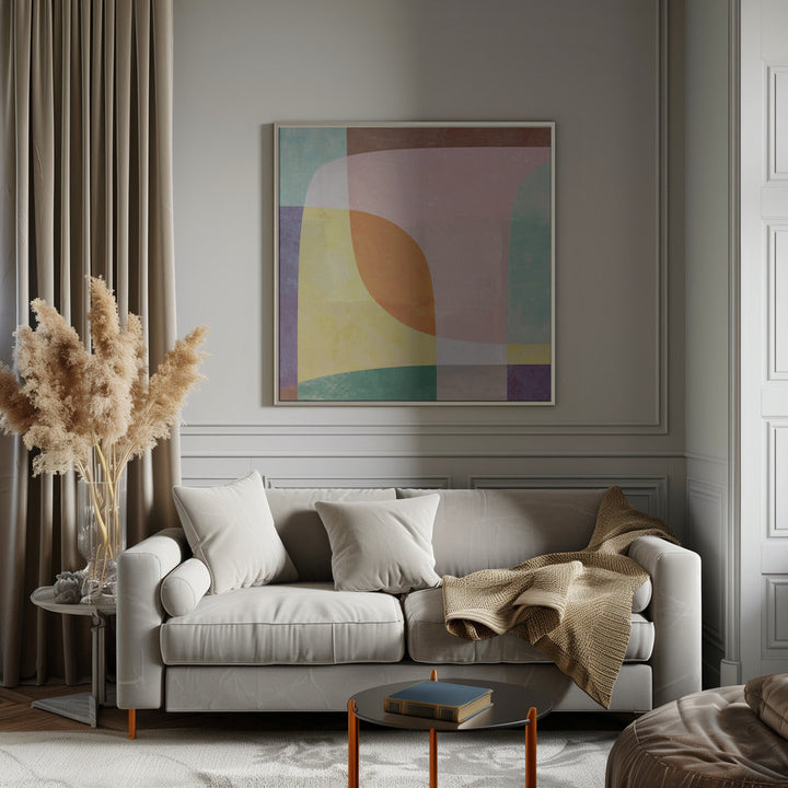 No Words - Square Stretched Canvas, Poster or Fine Art Print I Heart Wall Art