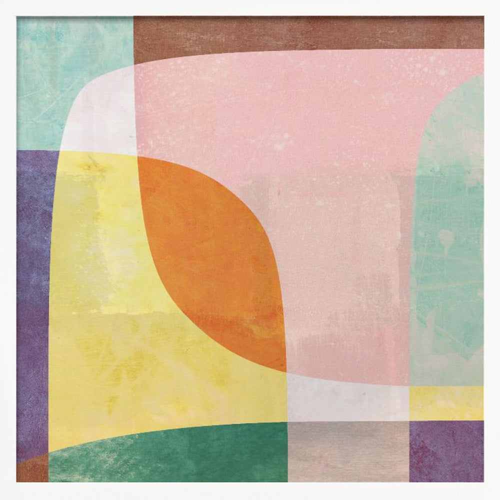 No Words - Square Stretched Canvas, Poster or Fine Art Print I Heart Wall Art