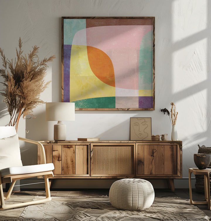 No Words - Square Stretched Canvas, Poster or Fine Art Print I Heart Wall Art