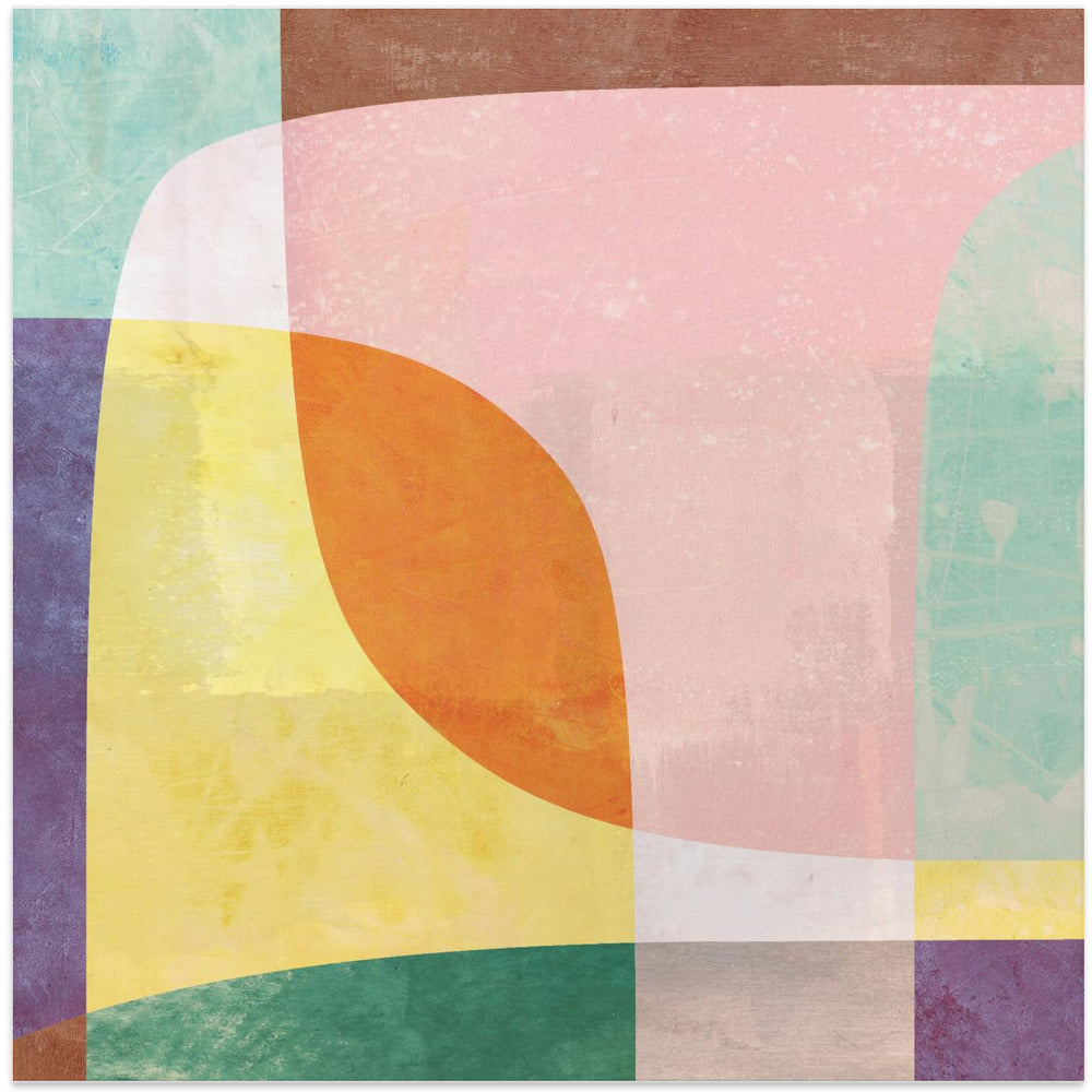 No Words - Square Stretched Canvas, Poster or Fine Art Print I Heart Wall Art