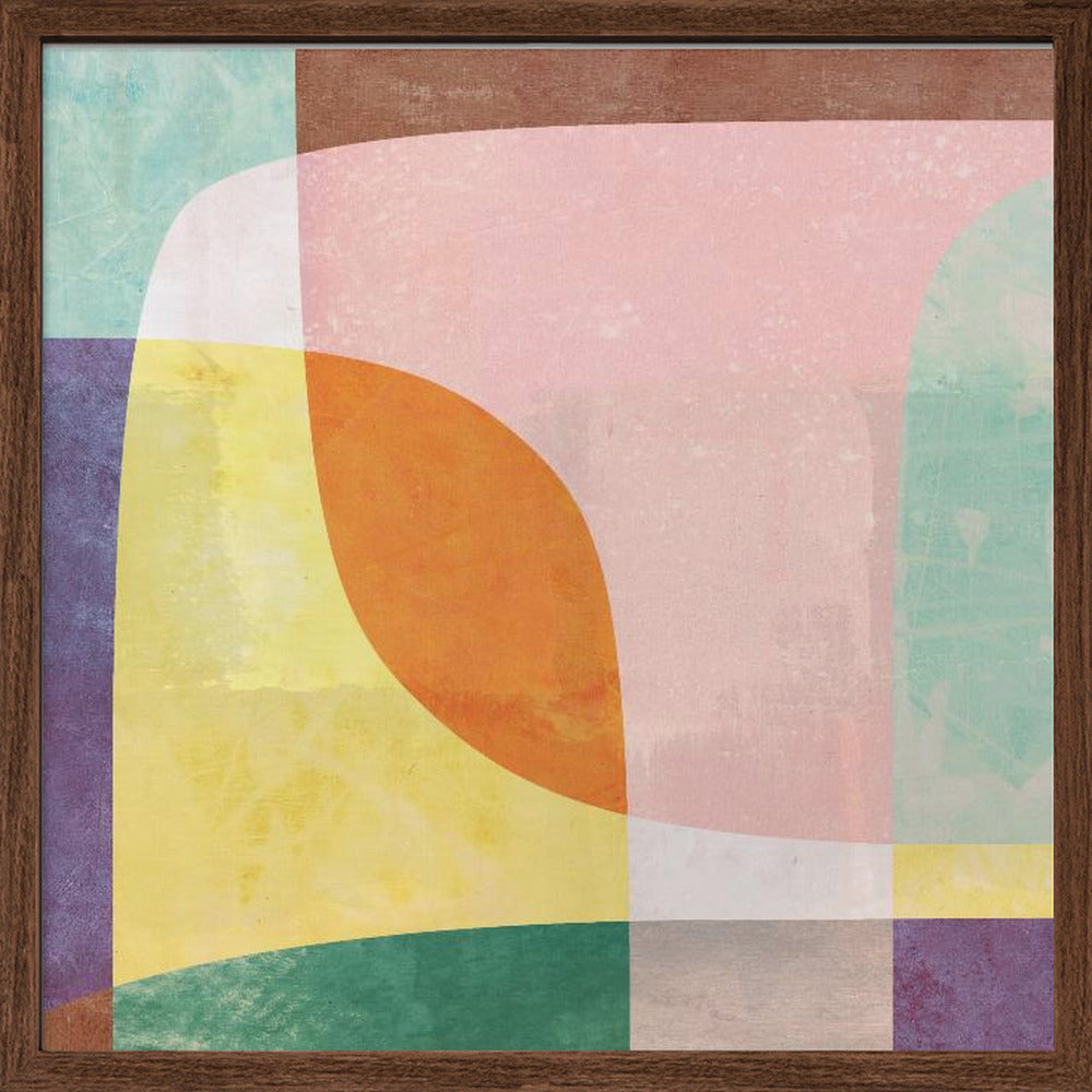 No Words - Square Stretched Canvas, Poster or Fine Art Print I Heart Wall Art