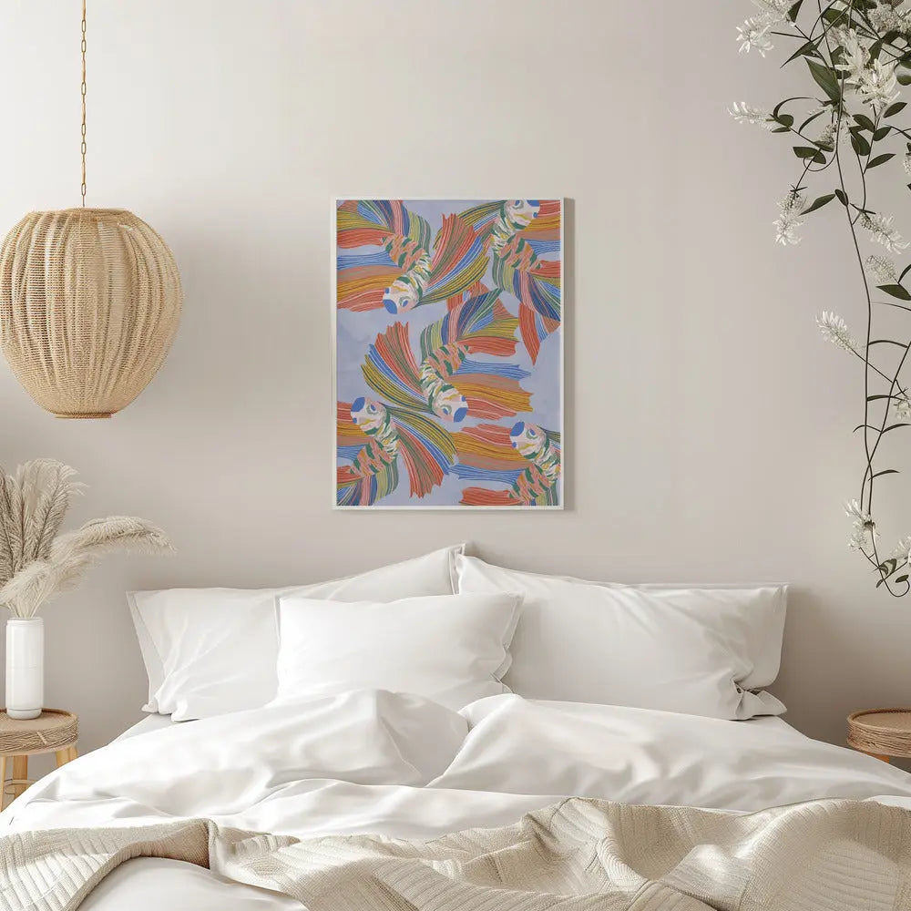 Nothing Could Be Beta - Stretched Canvas, Poster or Fine Art Print I Heart Wall Art