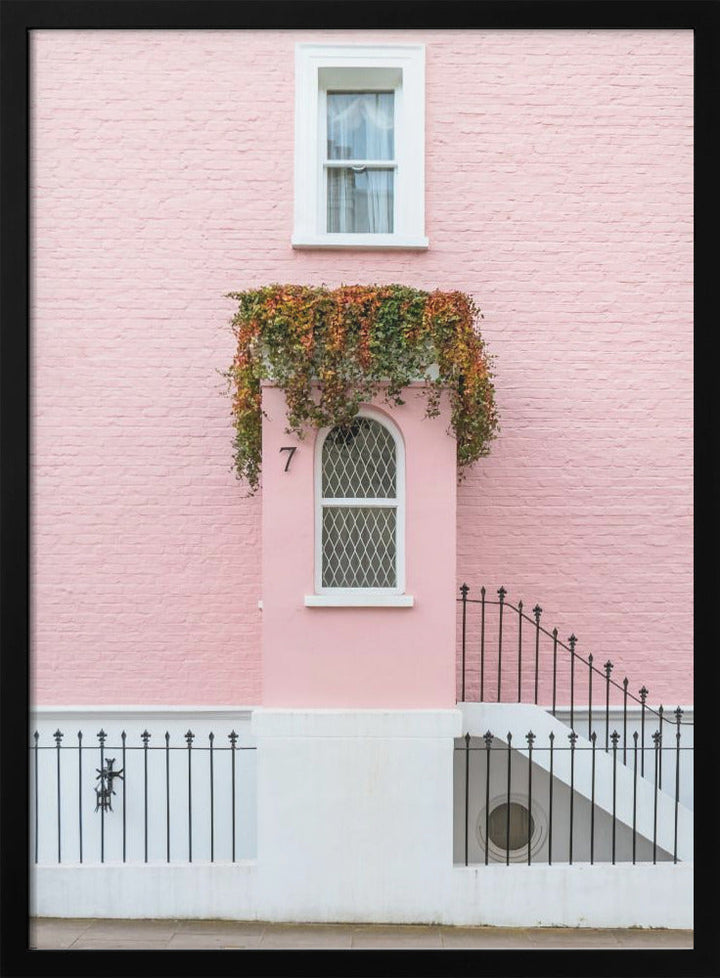 Notting Hill Charms - Stretched Canvas, Poster or Fine Art Print I Heart Wall Art