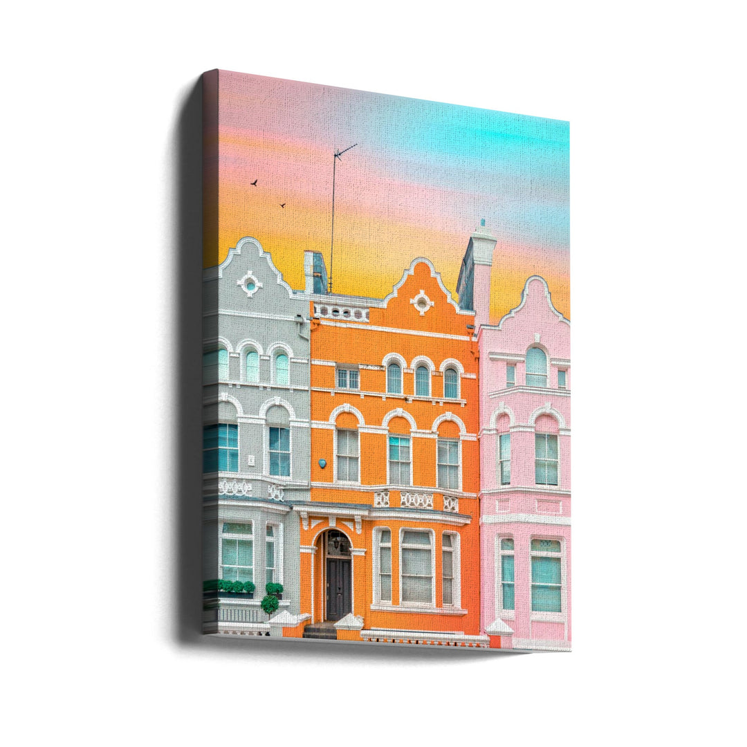 Notting Hill Dreams - Stretched Canvas, Poster or Fine Art Print I Heart Wall Art