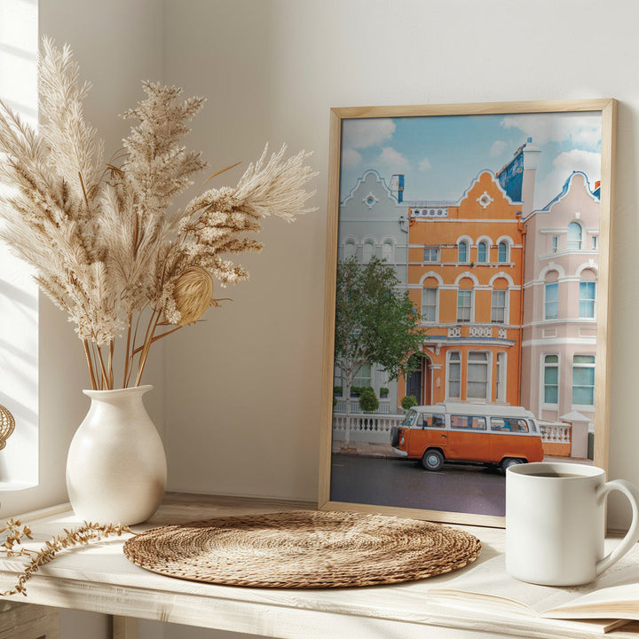 Notting Hill Vibes - Stretched Canvas, Poster or Fine Art Print I Heart Wall Art
