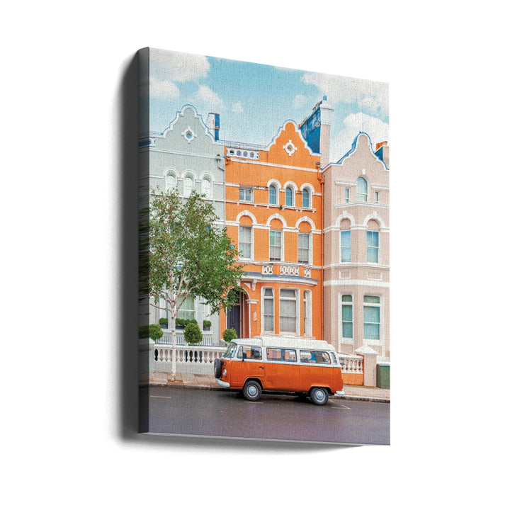 Notting Hill Vibes - Stretched Canvas, Poster or Fine Art Print I Heart Wall Art
