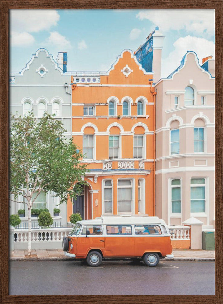 Notting Hill Vibes - Stretched Canvas, Poster or Fine Art Print I Heart Wall Art