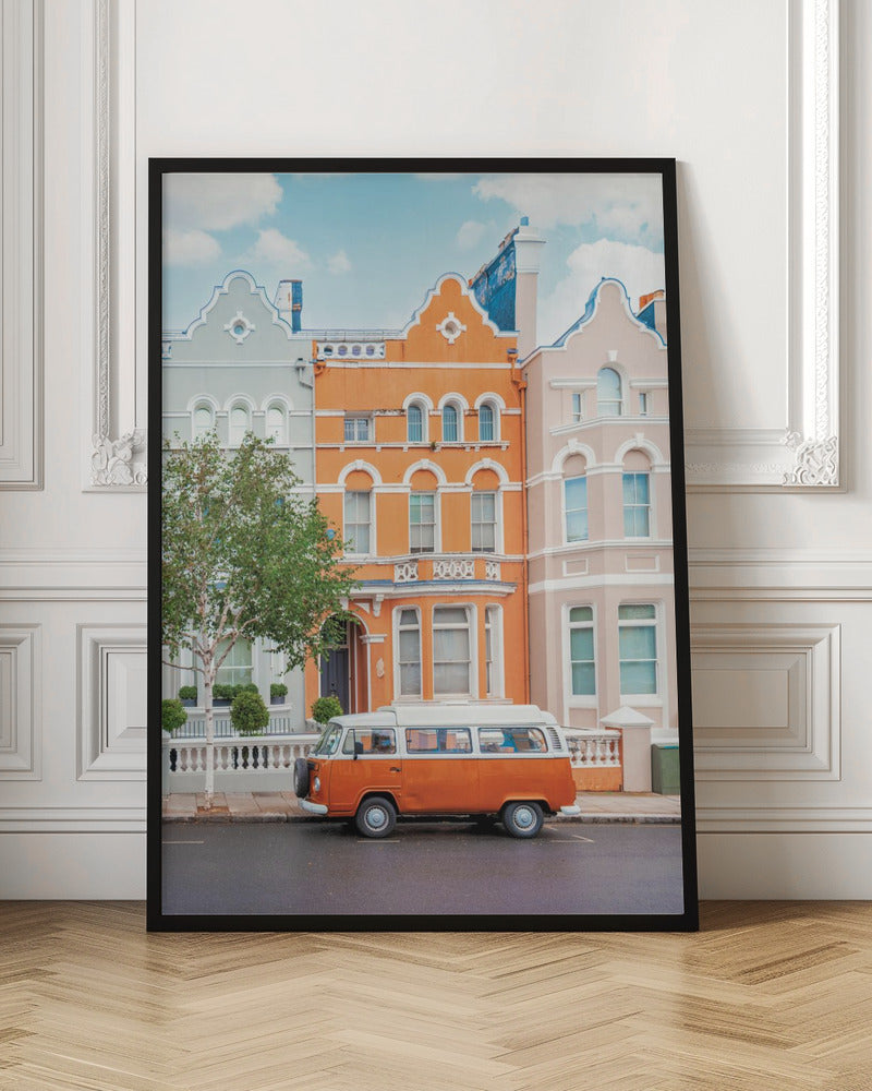Notting Hill Vibes - Stretched Canvas, Poster or Fine Art Print I Heart Wall Art